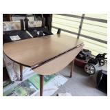 Formica table, sofa and 2 chairs