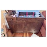 Dry sink and all contents