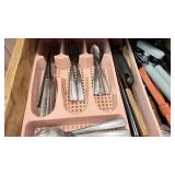 Contents of kitchen cabinets
