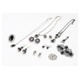 Vintage Silver Tone Jewelry