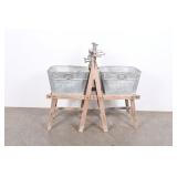 Atq Sears, Roebuck, Double Wash Tub w/ Wringer