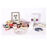 Decorative Mugs, Dishes, Scented Candle Lights