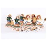 Handmade Wooden Spring Collectables