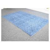 Woolmark Blue Rug