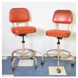 Bar Height Office Stools On Wheels