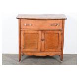 Antique American Primitive Chestnut Washstand
