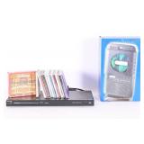 DVD Player, CD PLayer w/ CD's