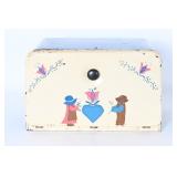 Enameled Bread Box