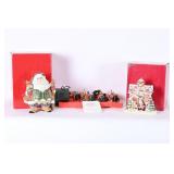 Fitz and Floyd Christmas Cookie Jars, Lights