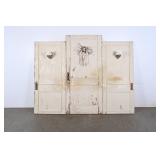 Vintage 'Shabby-Chic' Headboard