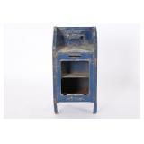Vintage Miniature Metal Mailbox