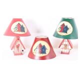 Birdhouse Themed Lamps