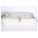 Handpainted Wooden Crate
