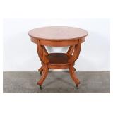 Henredon French Mahogany Marquetry Side Table