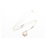 Antique Art Deco Ladies' Gold-Filled Lapel Watch