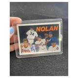 Nolan Ryan Hand Signed Authentic Autograph Basebal