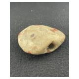 Bannerstone from Knox County, Indiana Indian Artif