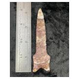 4 & 1/4" Dalton from Oklahoma Indian Artifact Arro