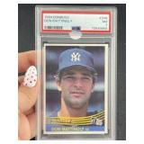 1984 Donruss Don Mattingly Baseball Card
