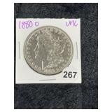 1880 O UNC Morgan Silver Dollar Coin