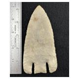 Calf Creek Indian Artifact Arrowhead