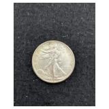 1934 Walking Liberty Half Dollar Silver Coin