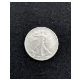 1936 Walking Liberty Half Dollar Silver Coin