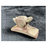 Bird Effigy Hopewell Pipe Indian Artifact Arrowhea