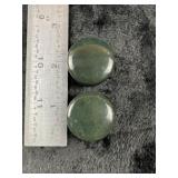 Pre-Columbian Jade Ear Spools