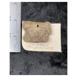 Pre-Columbian Human Effigy with Collector Card Ind