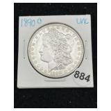 1890 O UNC Morgan Silver Dollar Coin