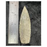 3 & 7/8" Lance from Kentucky Indian Artifact Arrow