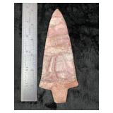 6 & 1/8" Dickson from Illinois Indian Artifact Arr