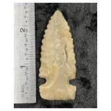 Side Notch Indian Artifact Arrowhead