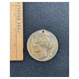 1878 Republique Francaise Peace Medal