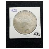 1923 Peace Silver Dollar Coin
