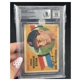 1960 Topps Carl Yastrzemski Baseball Card