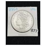 1885 O UNC Morgan Silver Dollar Coin