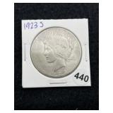 1923 S Peace Silver Dollar Coin