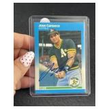 Jose Canseco Hand Signed Authentic Autograph