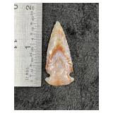 Side Notch Indian Artifact Arrowhead