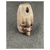 Human Effigy Stone Pipe Indian Artifact Arrowhead