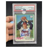 Nolan Ryan Hand Signed Authentic Autograph