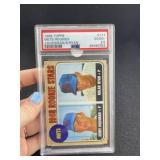 1968 Topps Nolan Ryan & Jerry Koosman Baseball Car