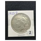 1923 D Peace Silver Dollar Coin