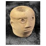 Human Effigy Stone Pipe Indian Artifact Arrowhead