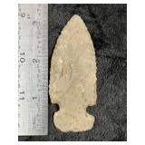Side Notch Indian Artifact Arrowhead