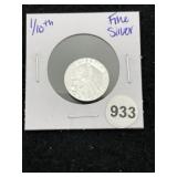 1/10th Fine Silver Coin