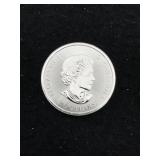 1/2 Ounce .9999 Canadian Fine Silver Round