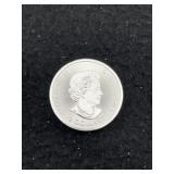 1/2 Ounce .9999 Canadian Fine Silver Round